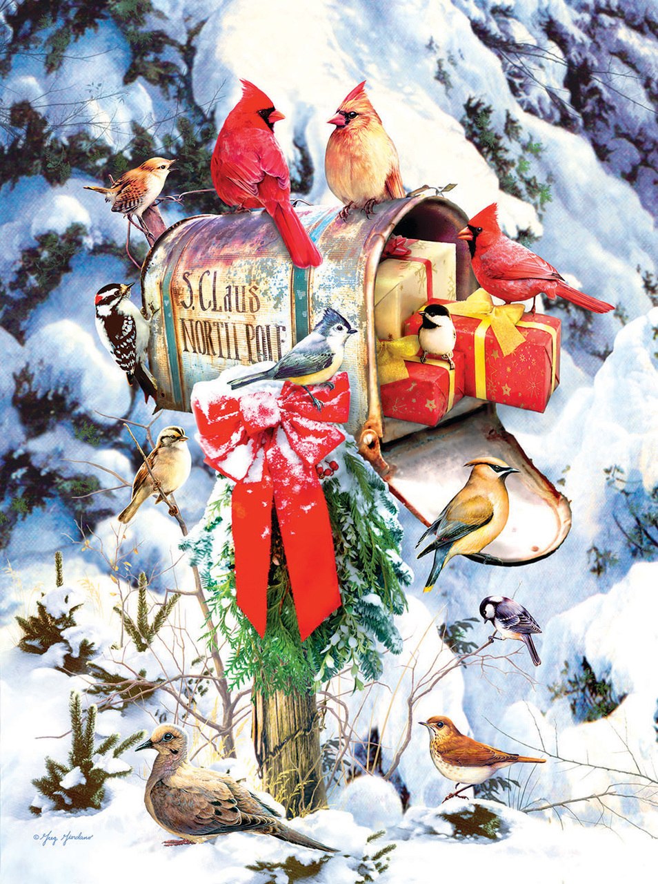 Santa's Mailbox - 1000pc Jigsaw Puzzle by SunsOut