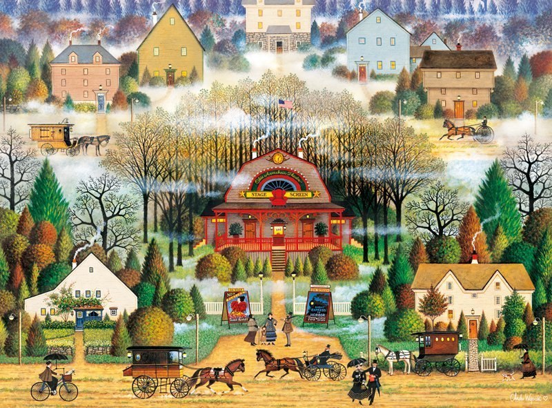 Melodrama in the Mist - 1000pc Jigsaw Puzzle by Buffalo Games