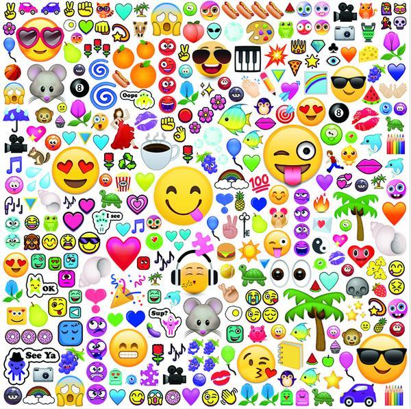 EMOJI: Partytime - 300pc Oversized Jigsaw Puzzle by Ceaco  			  					NEW
