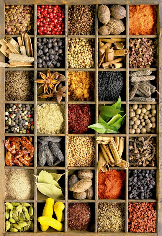 Spices - 1000pc Jigsaw Puzzle By Educa