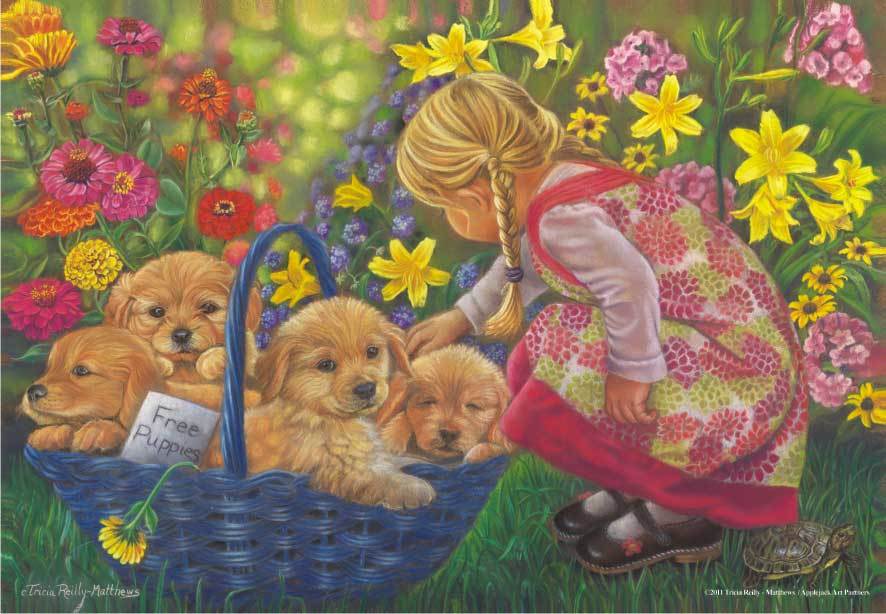 Basket Full Of Love - 260pc Jigsaw Puzzle by Anatolian