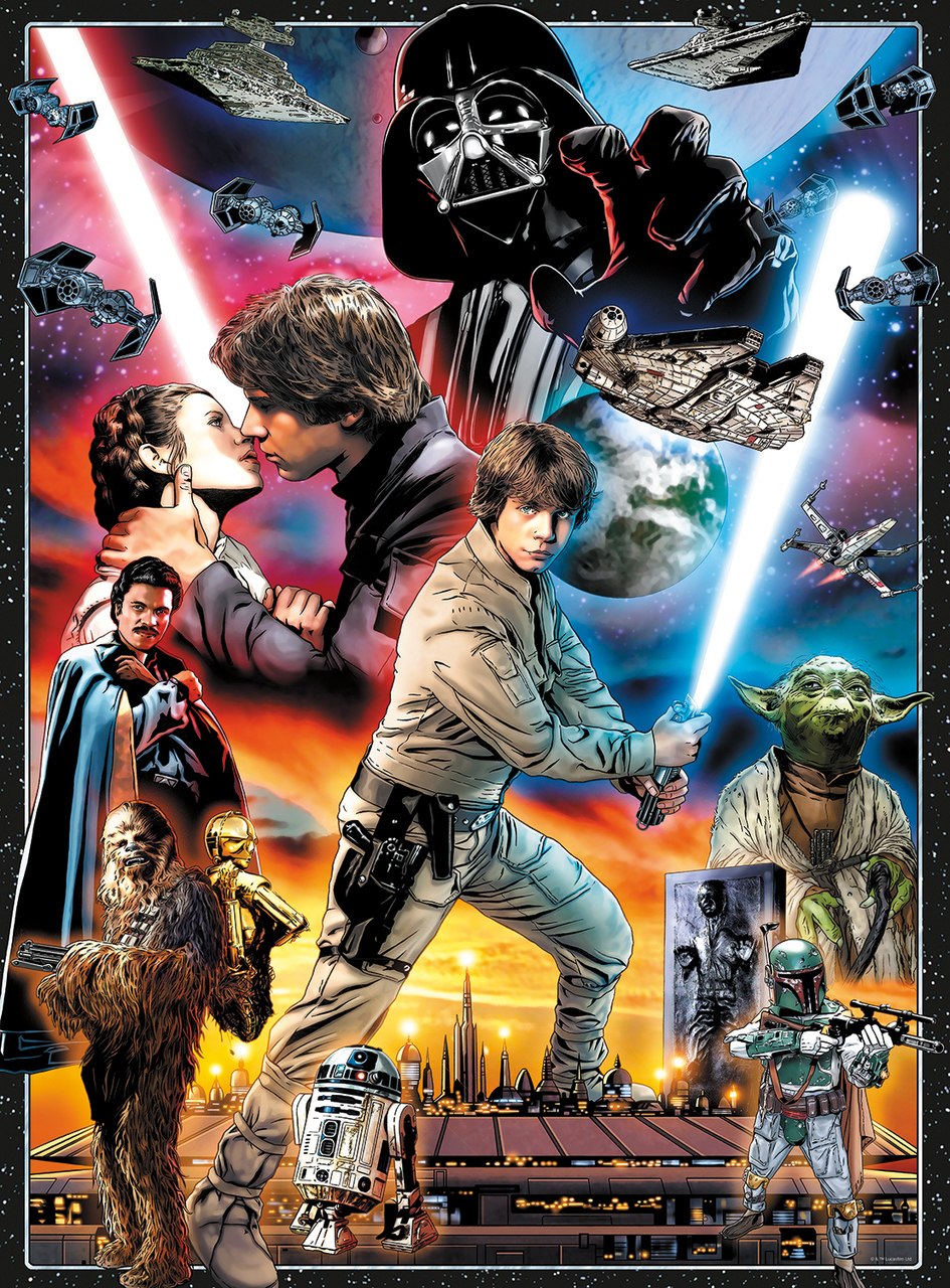 Star Wars:  You'll Find I'm Full Of Surprises - 1000pc Jigsaw Puzzle By Buffalo Games