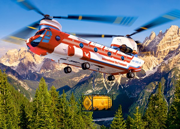 Sky Transport - 180pc Jigsaw Puzzle By Castorland