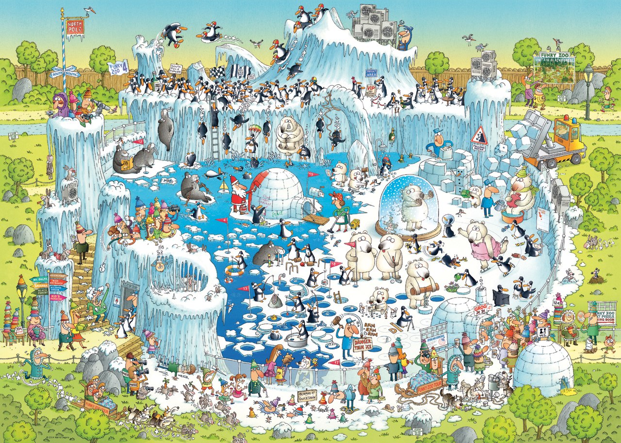 Polar Habitat - 1000pc Jigsaw Puzzle By Heye  			  					NEW