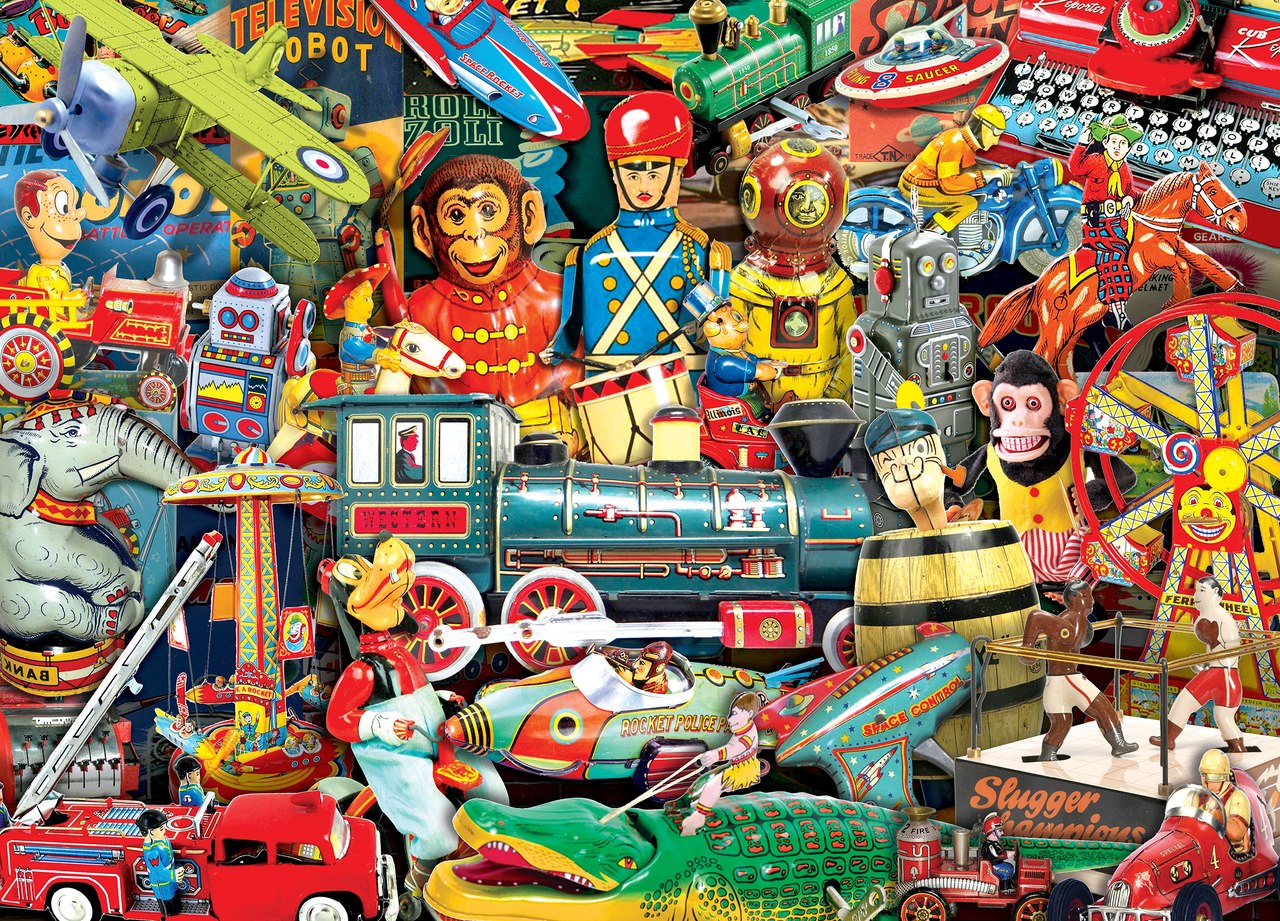 Toyland - 1000pc Jigsaw Puzzle by Masterpieces  			  					NEW