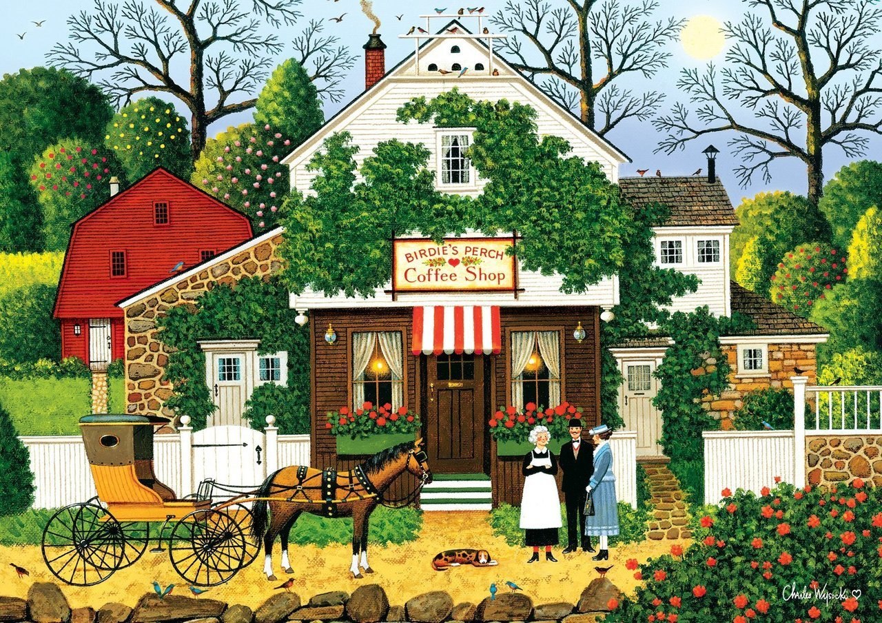 Small Talk - 300pc Jigsaw Puzzle by Buffalo Games