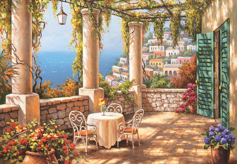 Morning Terrace I - 260pc Jigsaw Puzzle by Anatolian