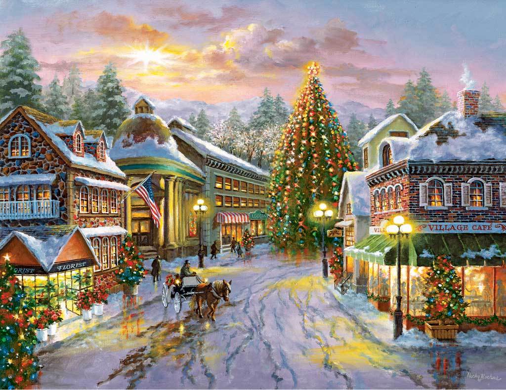 Christmas Eve - 500pc Springbok Jigsaw Puzzle