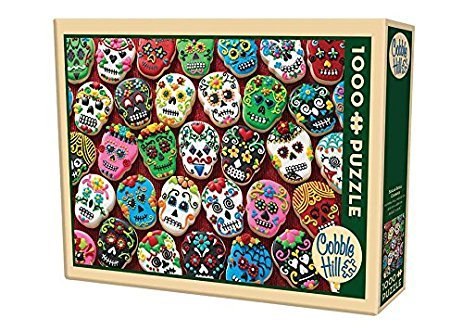Sugar Skull Cookies - 1000pc Jigsaw Puzzle By Cobble Hill  			  					NEW
