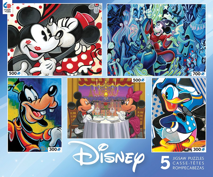 Disney: Classic - 5 in 1 Jigsaw Puzzle by Ceaco