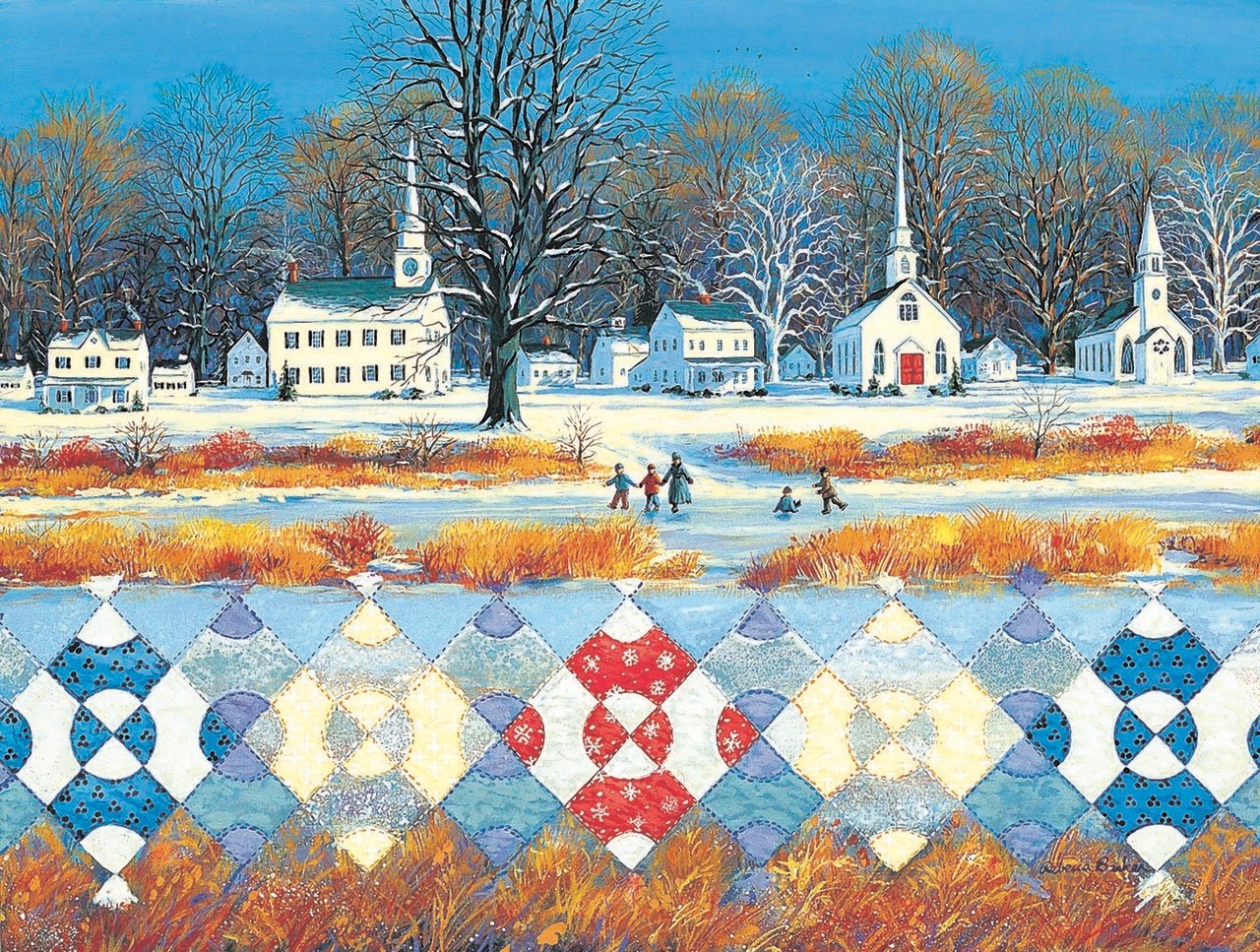 Steeple Chase - 500pc Jigsaw Puzzle by Sunsout  			  					NEW