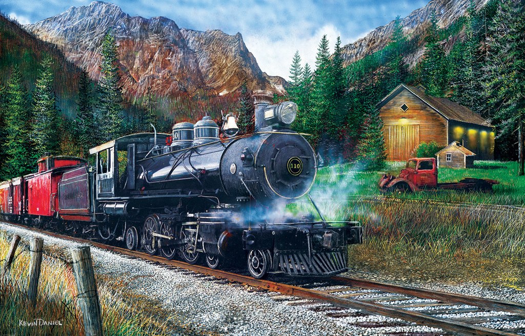 The Leinad Express - 1000pc Jigsaw Puzzle by Sunsout