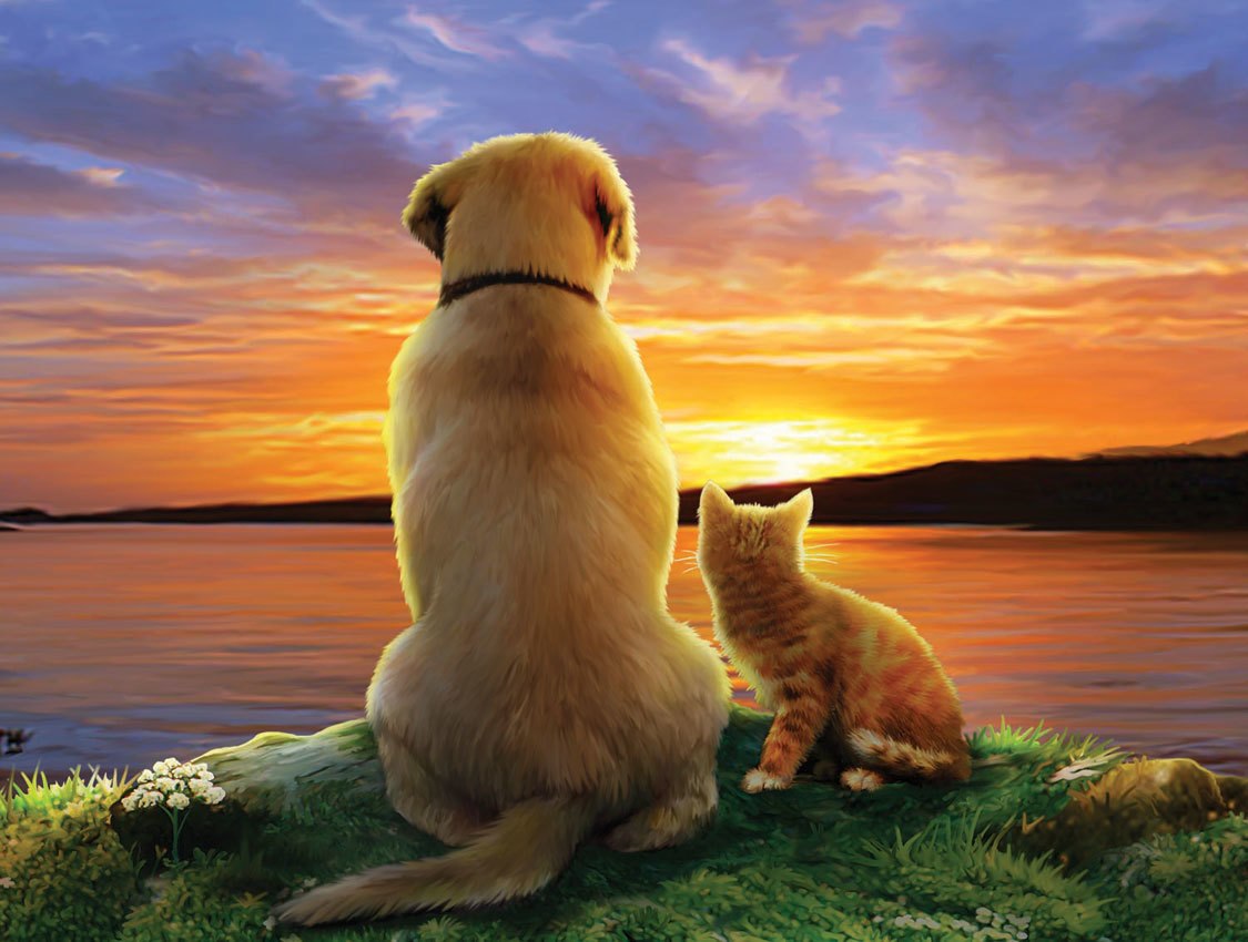 As the Sun Sets - 300pc Large Format Jigsaw Puzzle by SunsOut