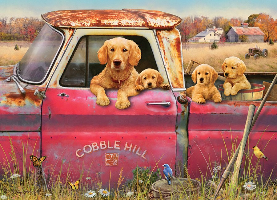 Cobble Hill Farm - 1000pc Jigsaw Puzzle by Cobble Hill  			  					NEW