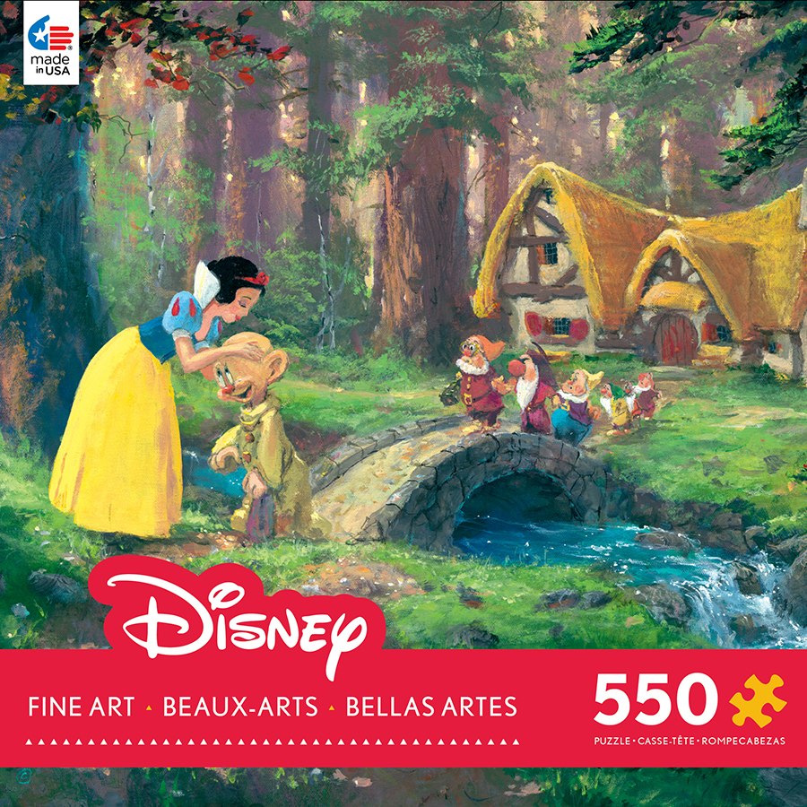 James Coleman: Snow White, A Sweet Goodbye - 550pc Jigsaw Puzzle by Ceaco