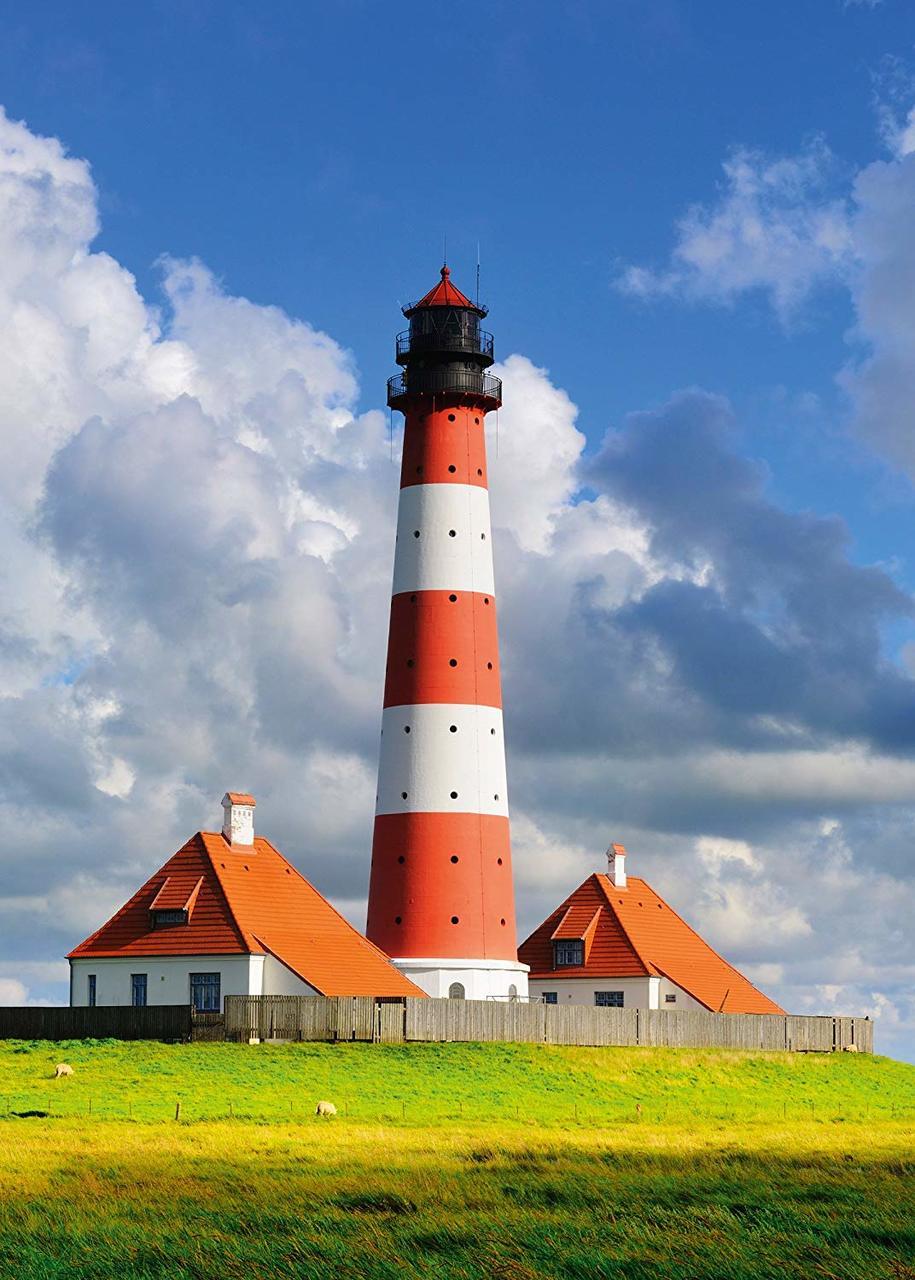Westerhever Lighthouse - 1000pc Jigsaw Puzzle by Schmidt  			  					NEW