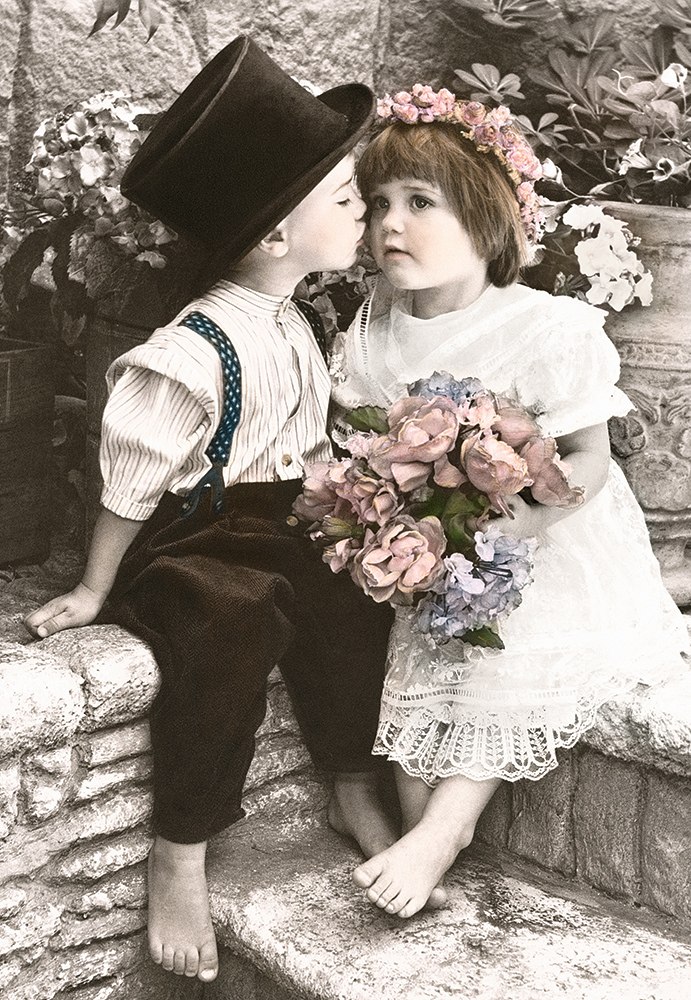 A Little Kiss - 1000pc Jigsaw Puzzle By Castorland