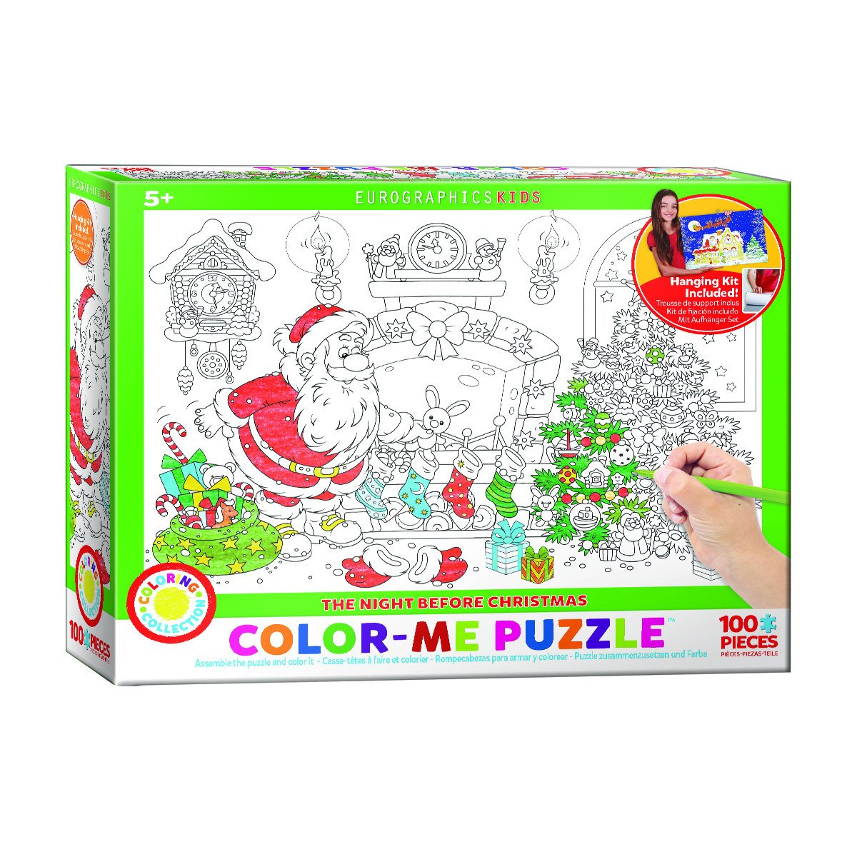 The Night Before Christmas - 100pc Jigsaw Puzzle by Eurographics  			  					NEW