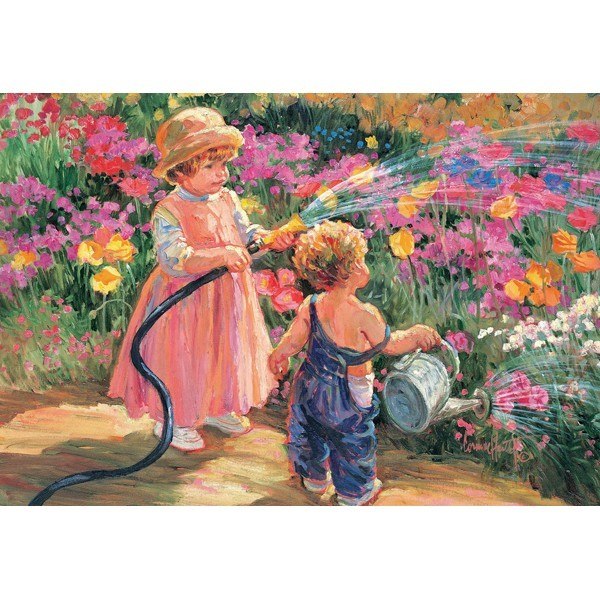 Flower Tots: Gaeden Of Innocence - 500pc Jigsaw Puzzle by Holdson  			  					NEW