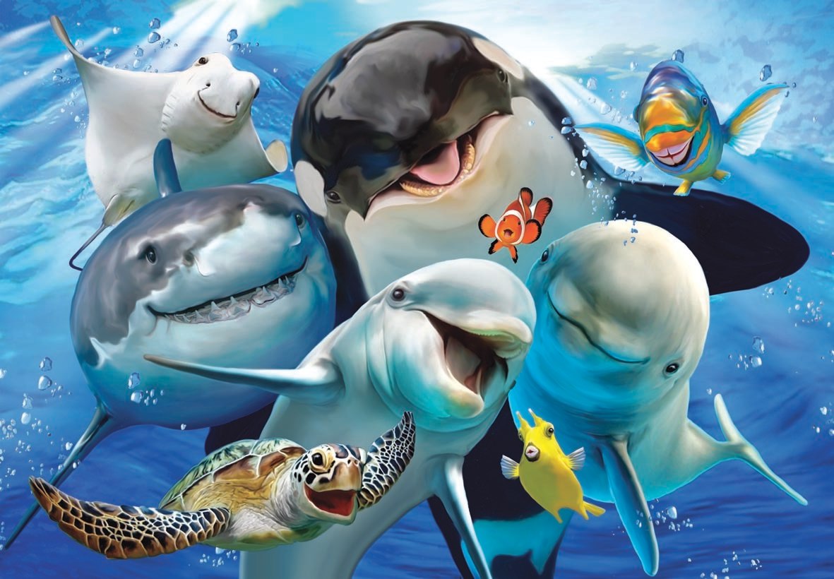 Ocean Selfie - 500pc Jigsaw Puzzle by Anatolian