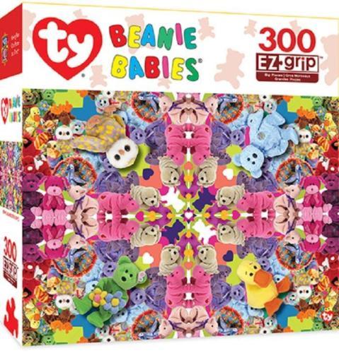 TY EZ Grip: Jewel Kaleidoscope - 300pc EZ Grip Jigsaw Puzzle by MasterPieces