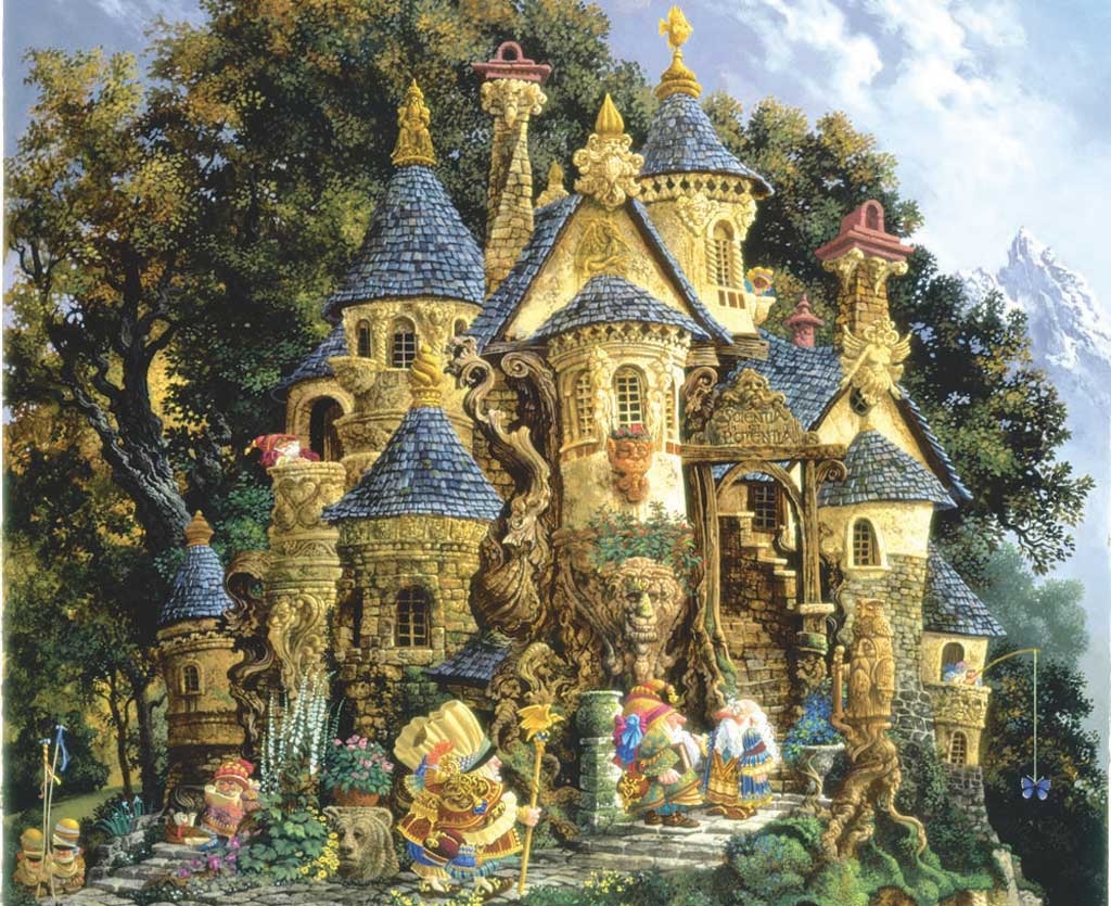 College of Magical Knowledge - 1500pc Jigsaw Puzzle by Sunsout