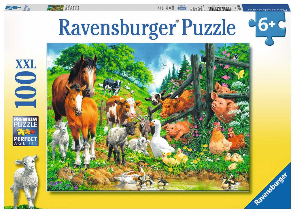 Animals Get Together - 100pc Jigsaw Puzzle By Ravensburger  			  					NEW - image 1
