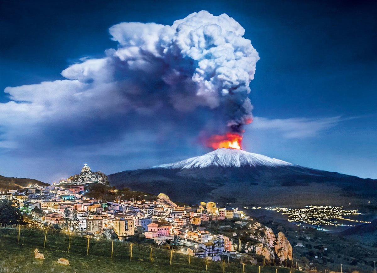 Etna - 1000pc Jigsaw Puzzle by Clementoni  			  					NEW