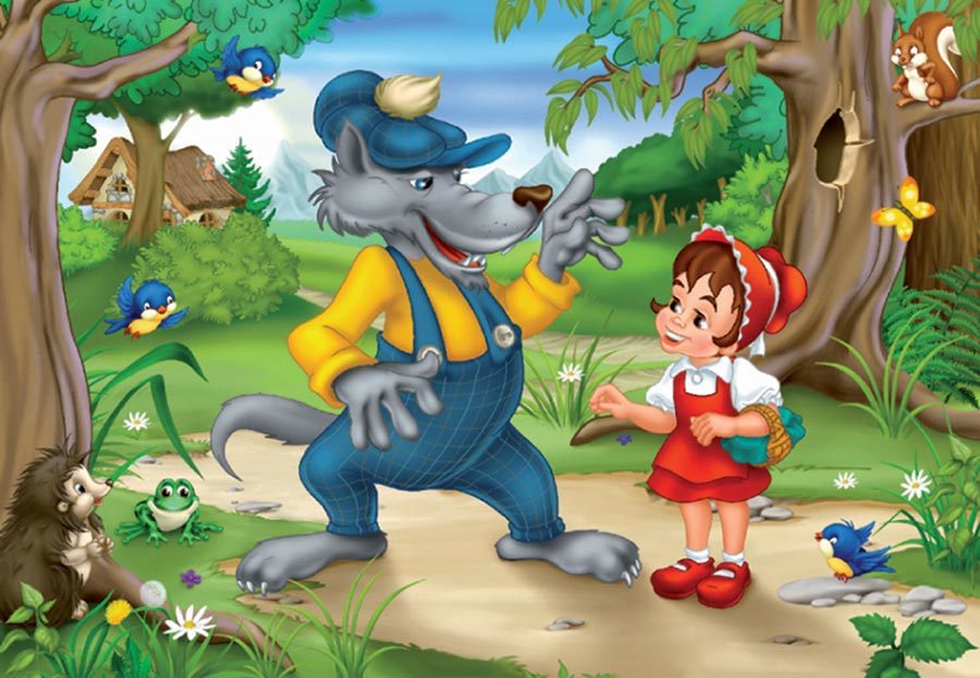 Little Red Riding Hood - 24pc Jigsaw Puzzle by D-Toys