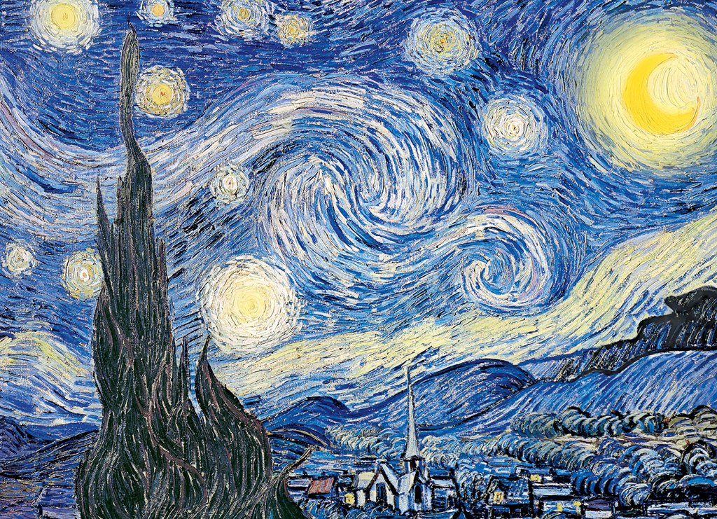Starry Night - 1000pc Jigsaw Puzzle by Eurographics