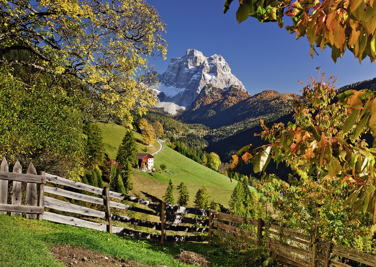 Mountains in Autumn - 1000pc Jigsaw Puzzle by Ravensburger