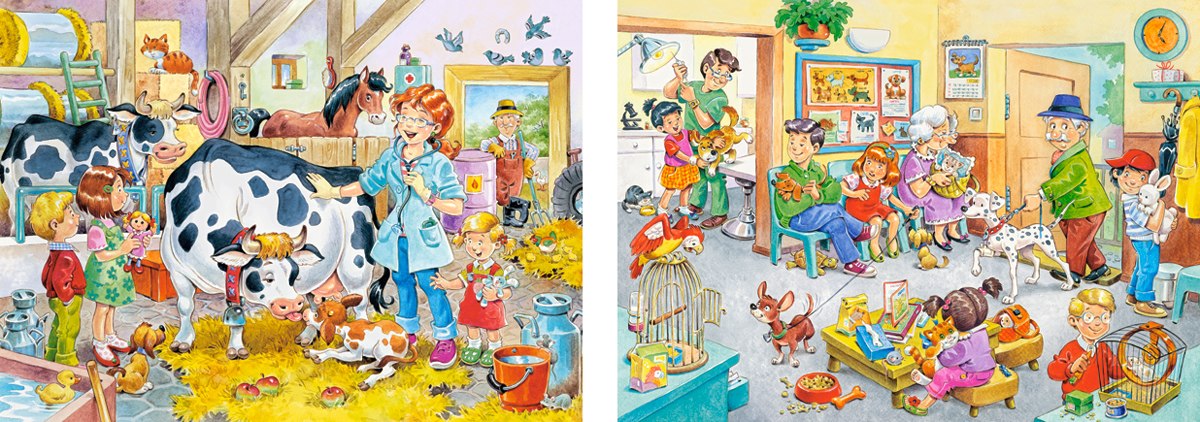 Animal Doctor - 70,120pc Jigsaw Puzzle By Castorland