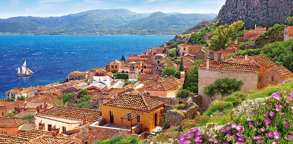 Monemvasia,Greece - 4000pc Jigsaw Puzzle By Castorland