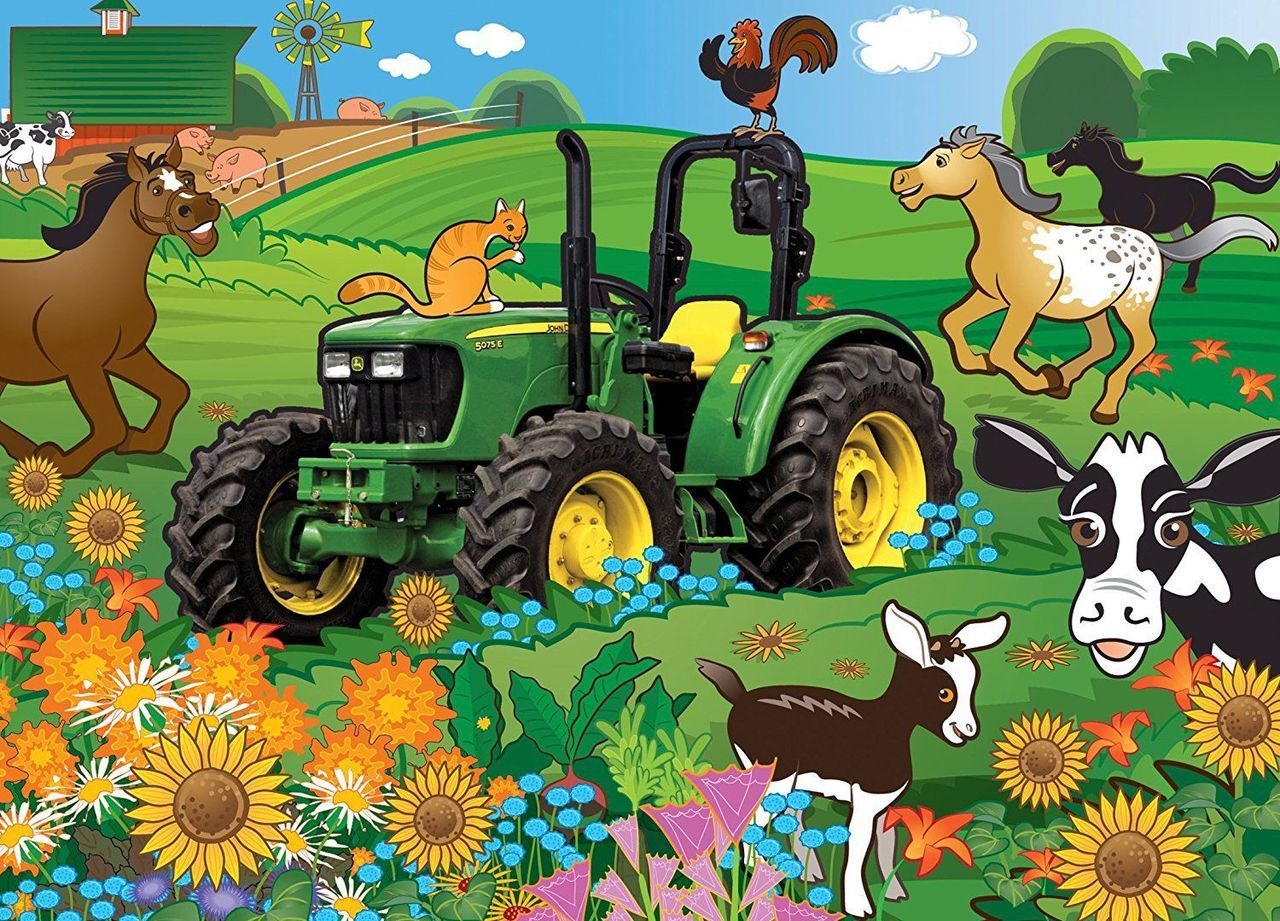 Springtime Romp - 60pc Kids Puzzle by MasterPieces