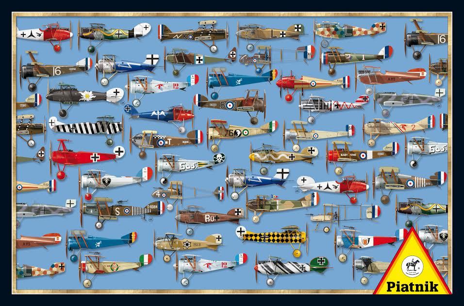 WWI Dogfight - 1000pc Jigsaw Puzzle by Piatnik