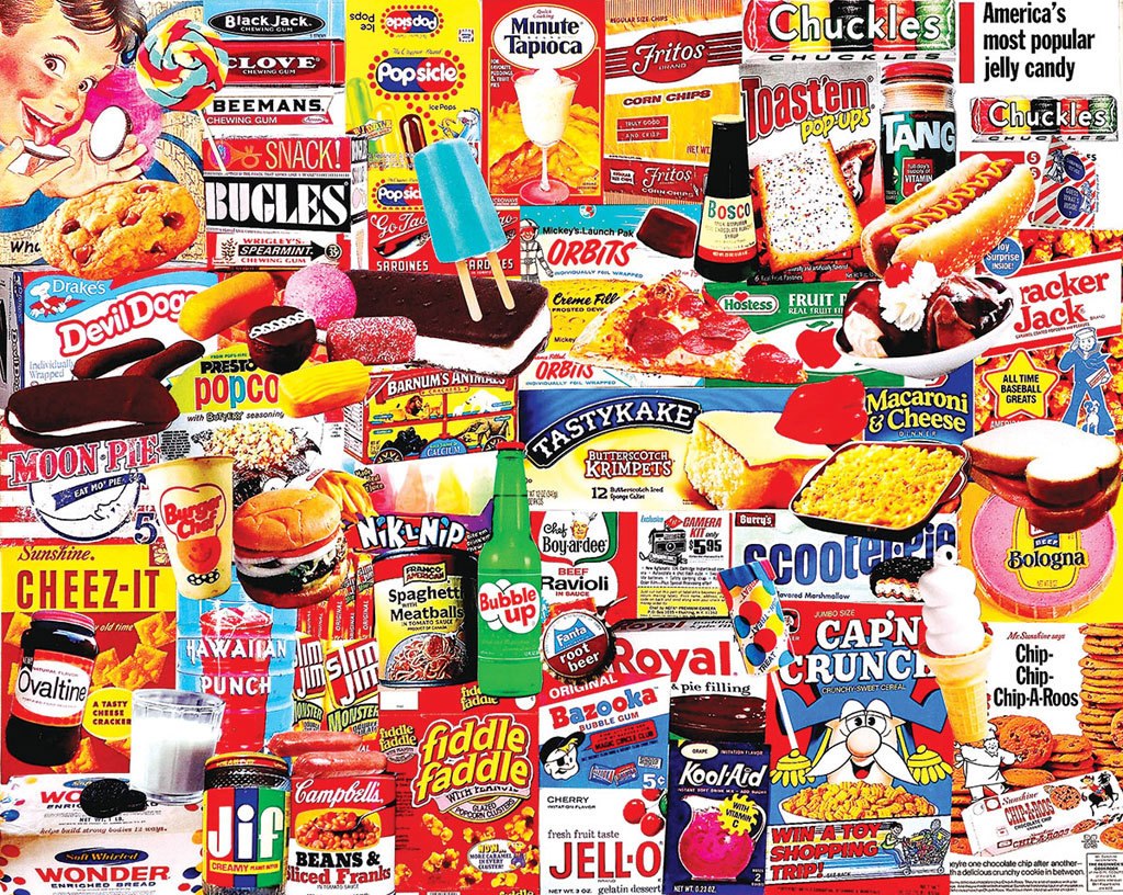 Things I Ate as a Kid - 1000pc Jigsaw Puzzle by White Mountain