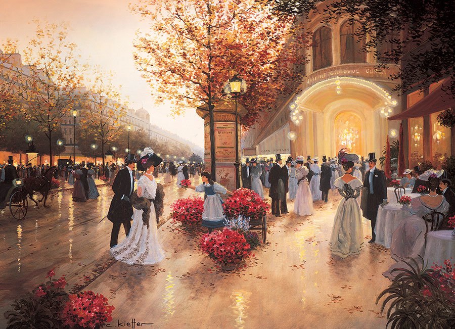 An Evening at the Theatre - 1000pc Jigsaw Puzzle by Cobble Hill