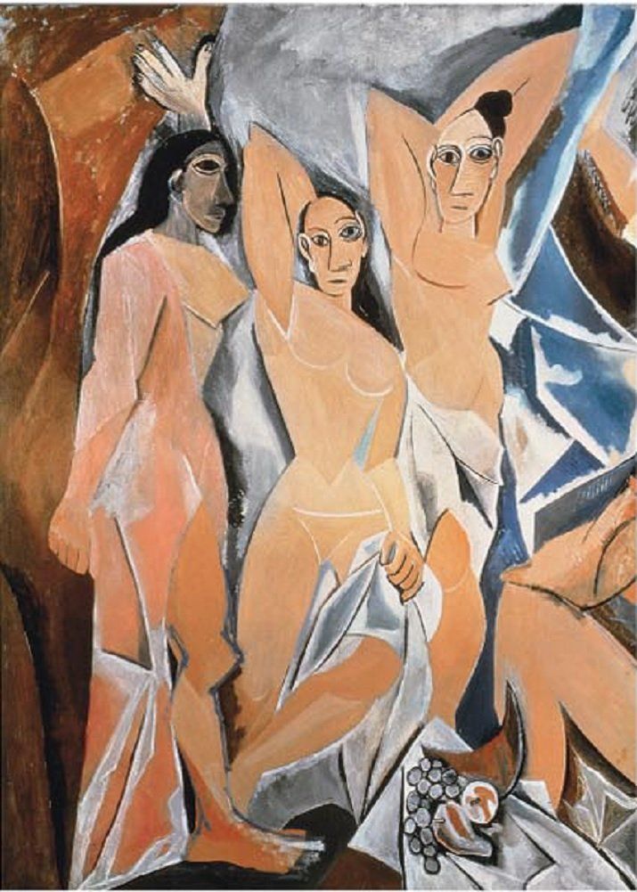 Les Demoiselles D'Avignon - 2000pc Jigsaw Puzzle by Tomax