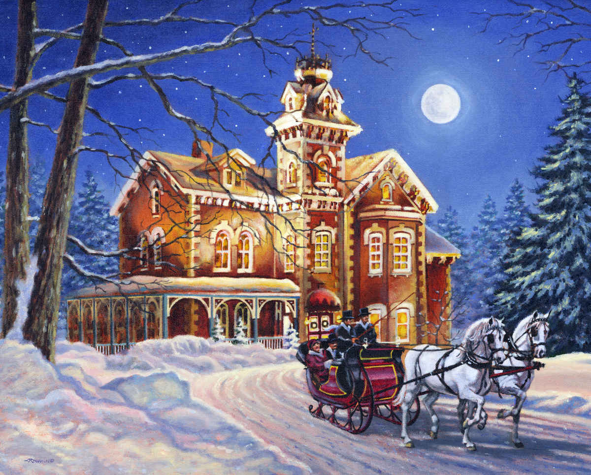 Moonlight Travelers - 1000pc Jigsaw Puzzle by Springbok  			  					NEW