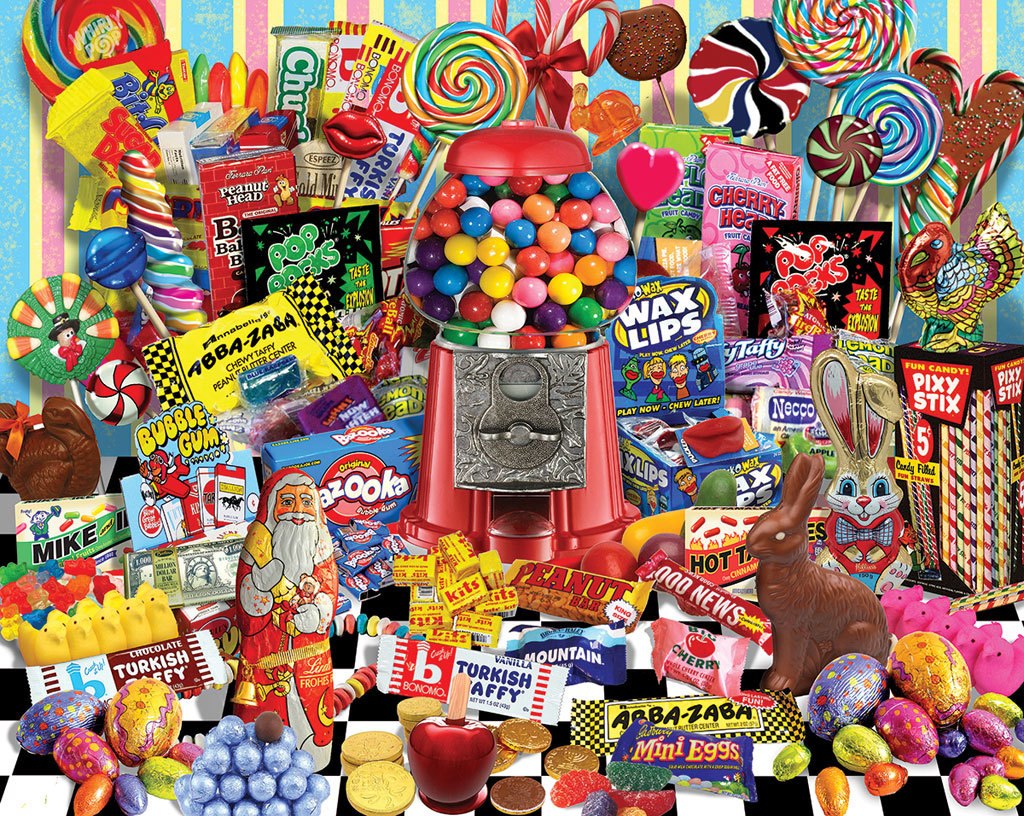 Candy For All Season's - 1000pc Jigsaw Puzzle by White Mountain