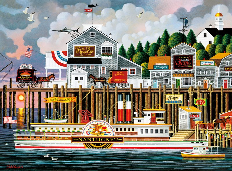 Wysocki: By The Sea - 1000pc Jigsaw Puzzle by Buffalo Games