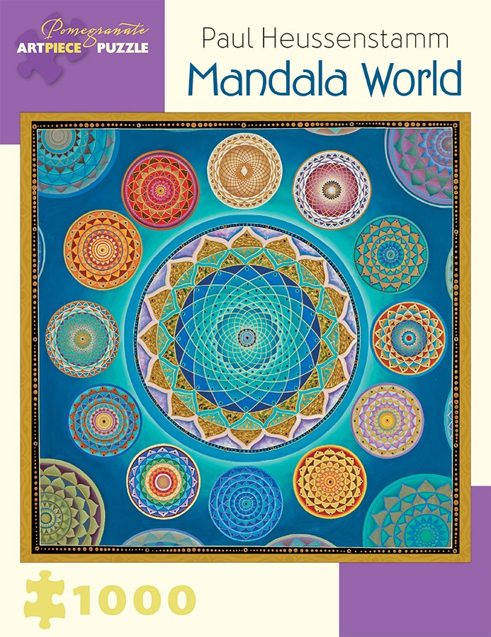 Heussenstamm: Mandala World - 1000pc Jigsaw Puzzle by Pomegranate  			  					NEW