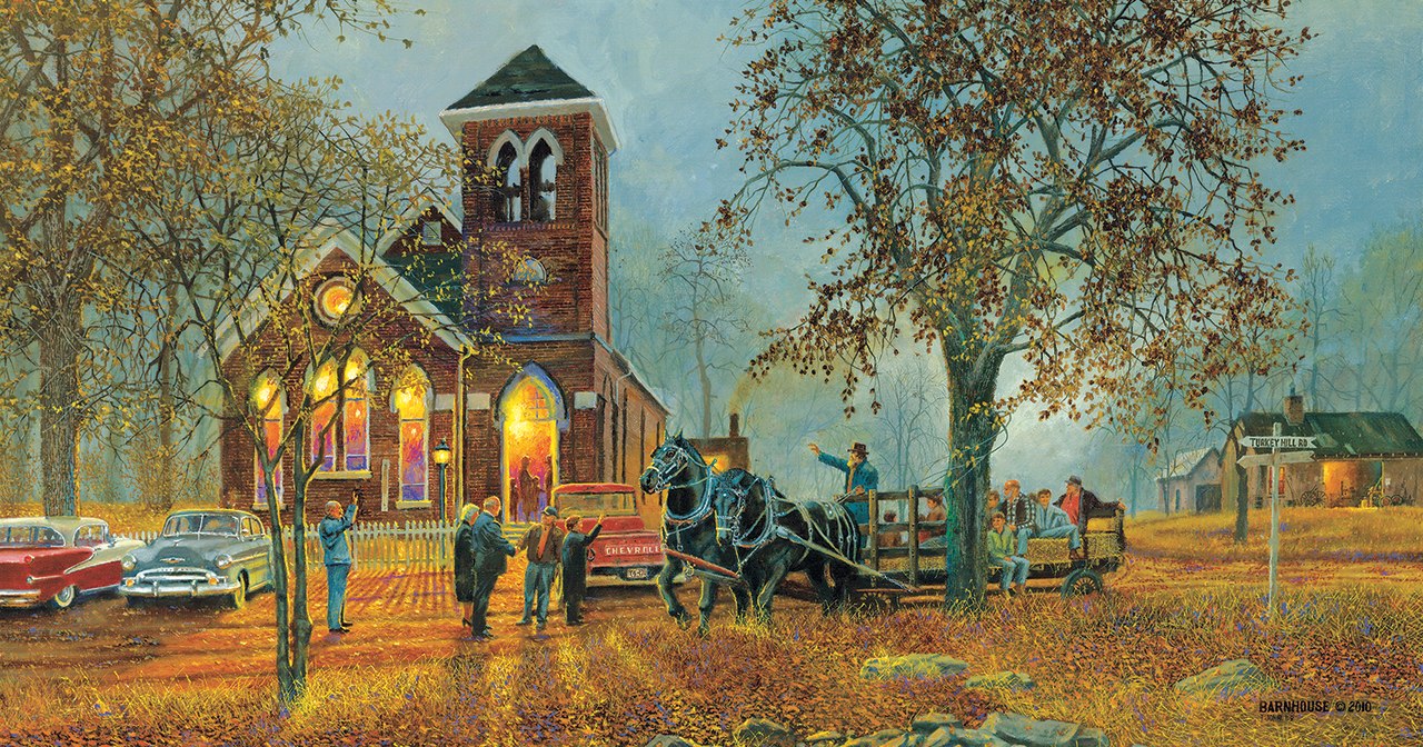 Old Fashioned Hayride - 1000pc Jigsaw Puzzle by Sunsout  			  					NEW