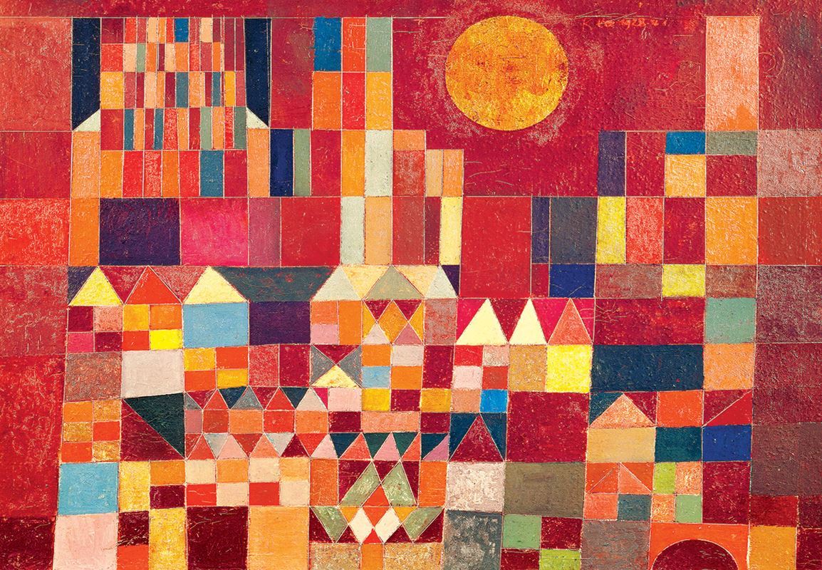 Castle and Sun / Paul Klee - 1000pc Jigsaw Puzzle by Eurographics