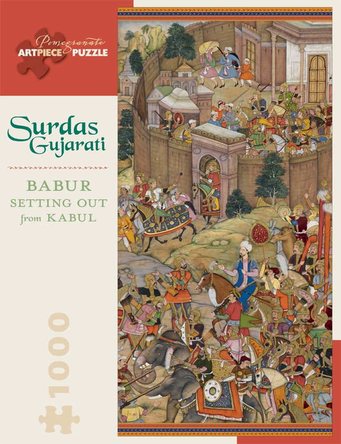 Gujarati: Babur Setting Out - 1000pc Jigsaw Puzzle by Pomegranate