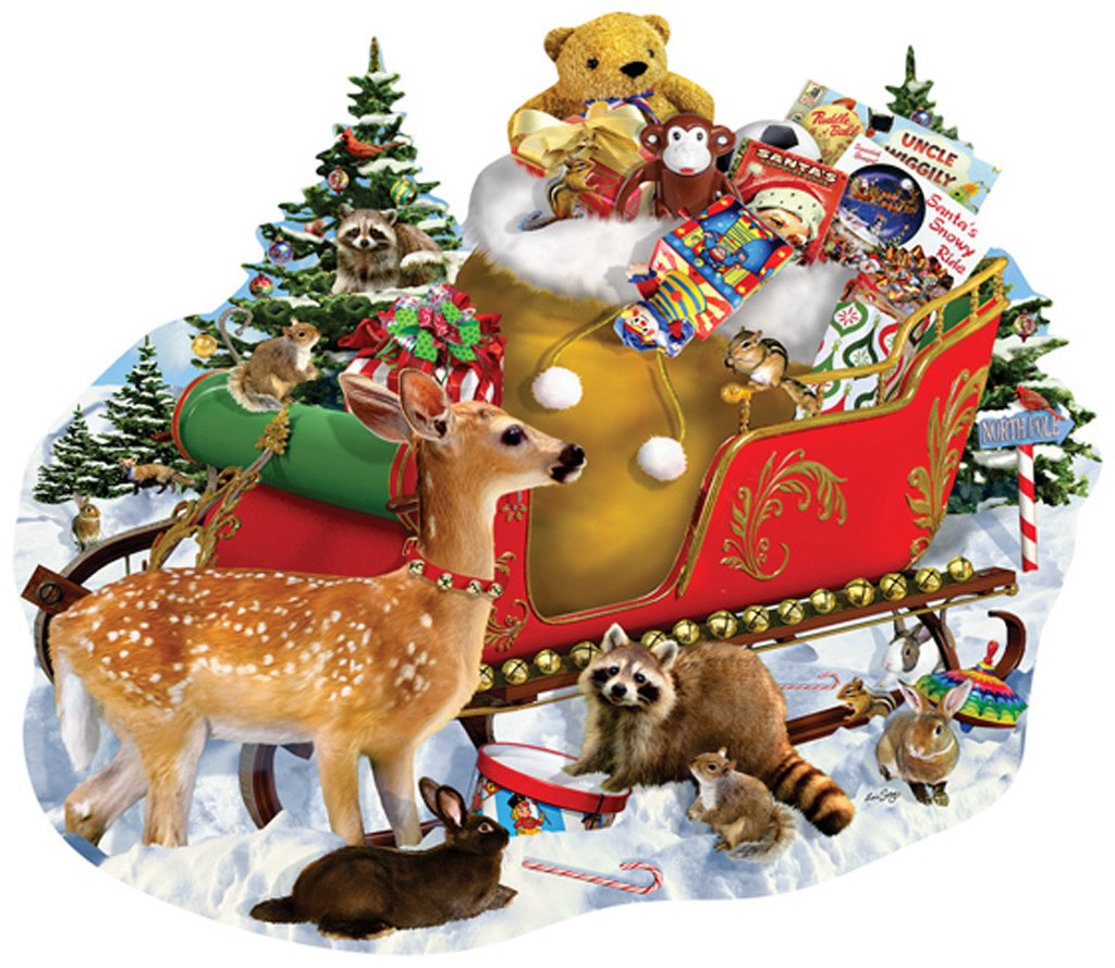 A Stop Along the Way - 1000pc Shaped Jigsaw Puzzle by Sunsout