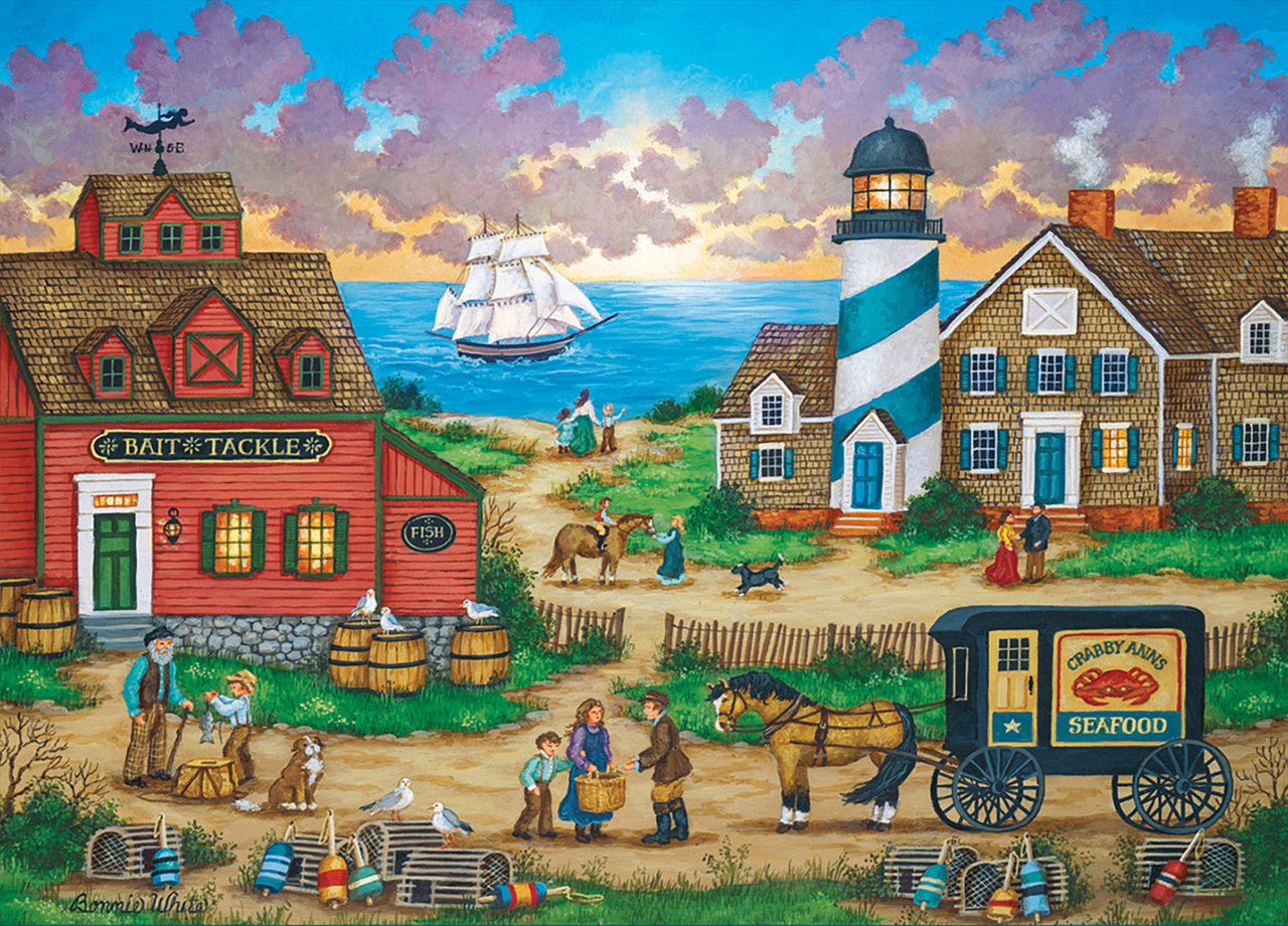 Heartland Collection: The Days End - 550pc Jigsaw Puzzle by Masterpieces  			  					NEW - image 2