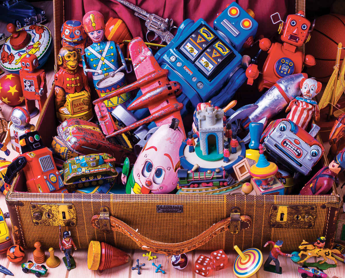 Toy Trunk - 1000pc Jigsaw Puzzle By Springbok