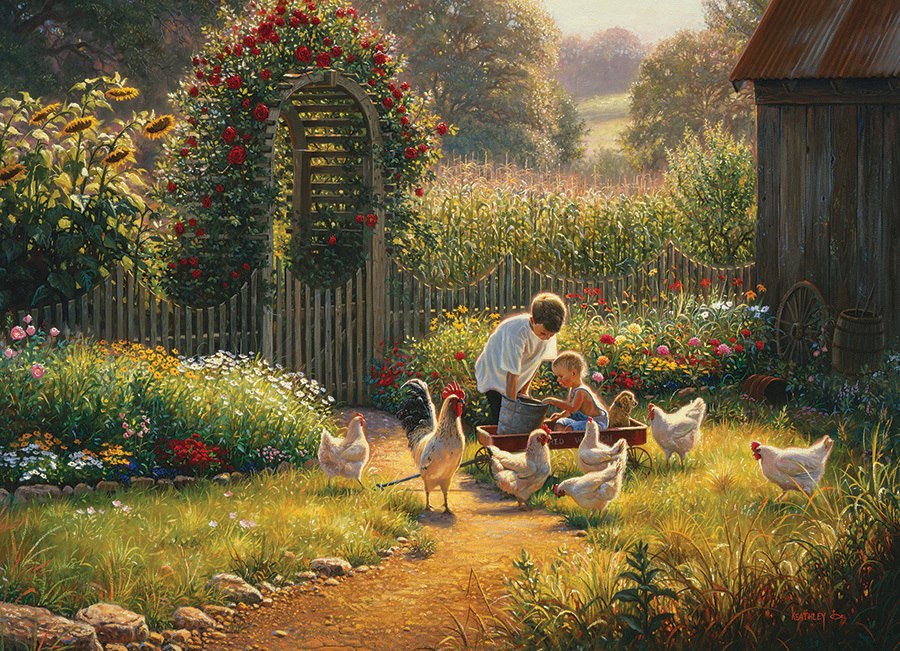 Feeding Time - 1000pc Jigsaw Puzzle by Cobble Hill