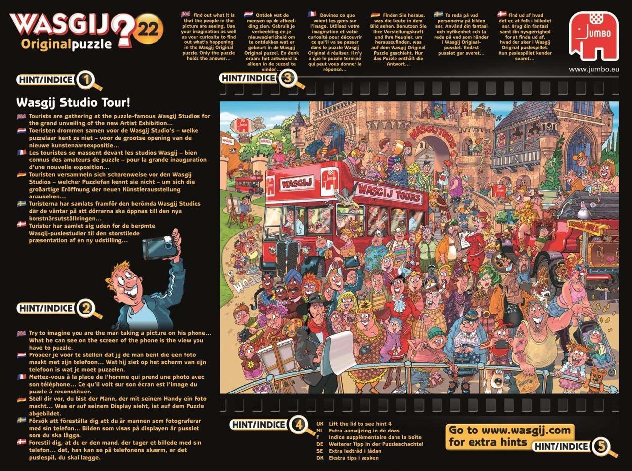 WASGIJ: Original 22, Studio Tour! - 1500pc Jigsaw Puzzle By Jumbo  			  					NEW - image 2
